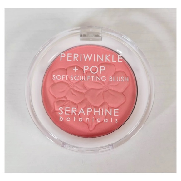 SERAPHINE BOTANICALS Periwinkle + Pop Sculpting Brush in SEASHELL - .09 oz NIB - Picture 6 of 7